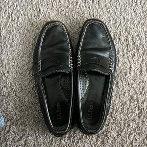 L.L. Bean Black Women's Moccasins